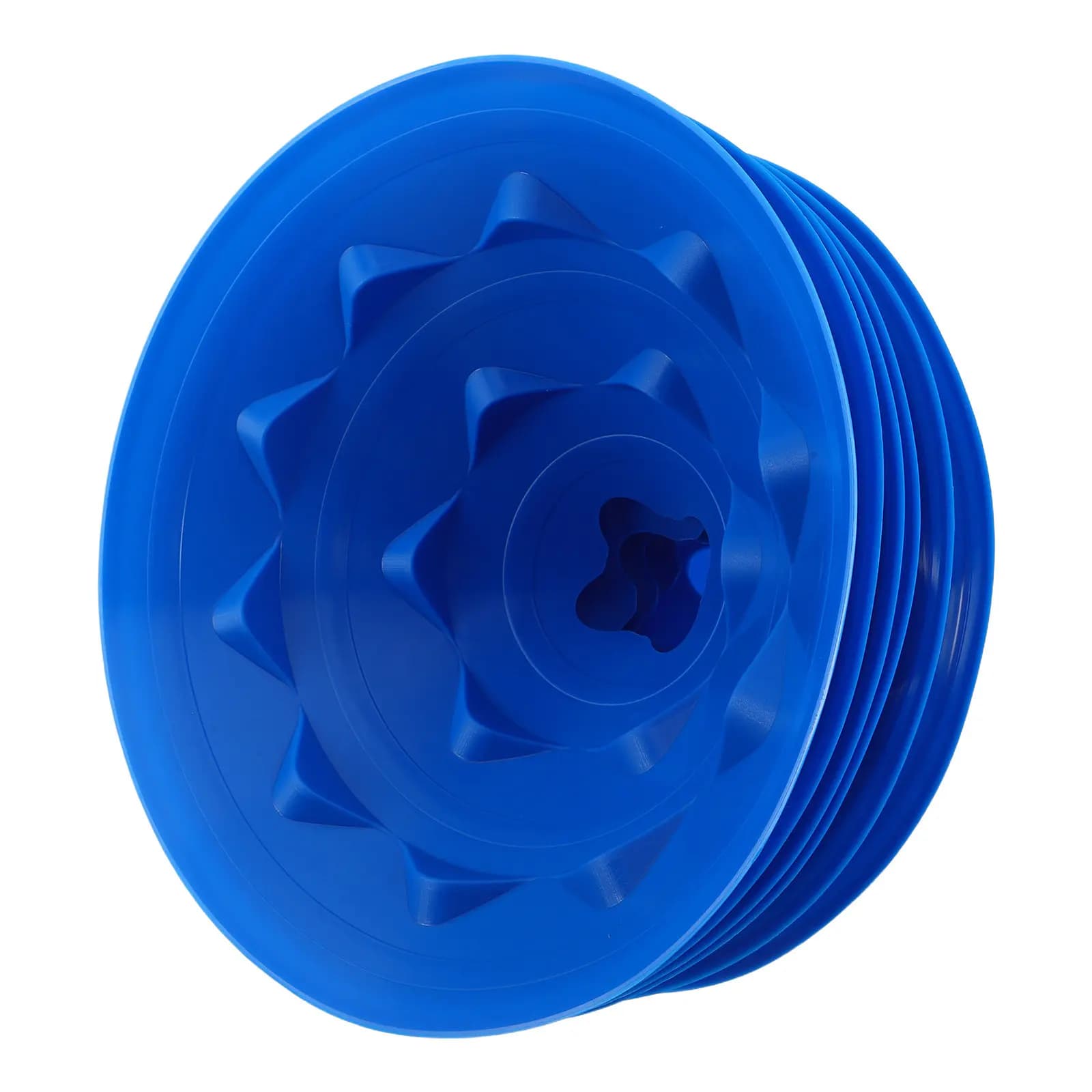 6Pcs Soccer Training Cones Agility Markers Football Basketball 11.59x7.39 Practice Field Sports Drill Equipment Fitness