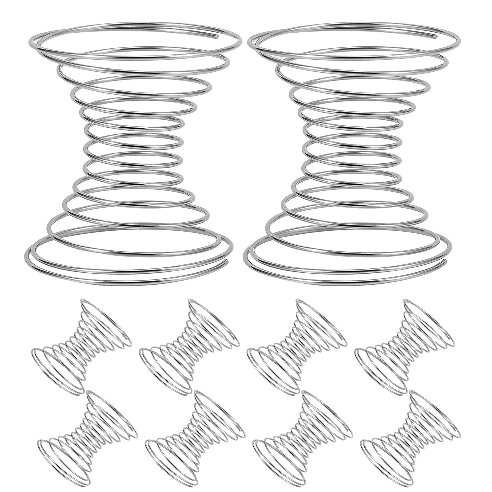 10 Pieces Sphere Blenders Washable, Kitchen Tools, Silver Shaker for Drinks, Practical Blend for Powder Protein