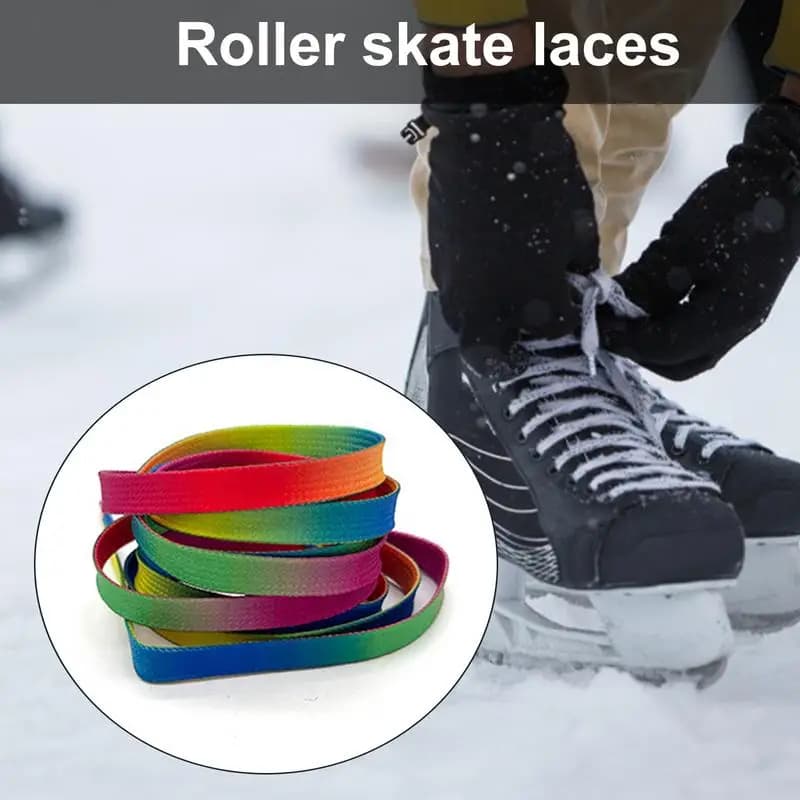 Lacci per pattini da hockey Lacci per pattini da hockey cerati Lacci per scarpe multiuso Lacci per pattini a rotelle Pattini in linea Pattini da ghiaccio e hockey