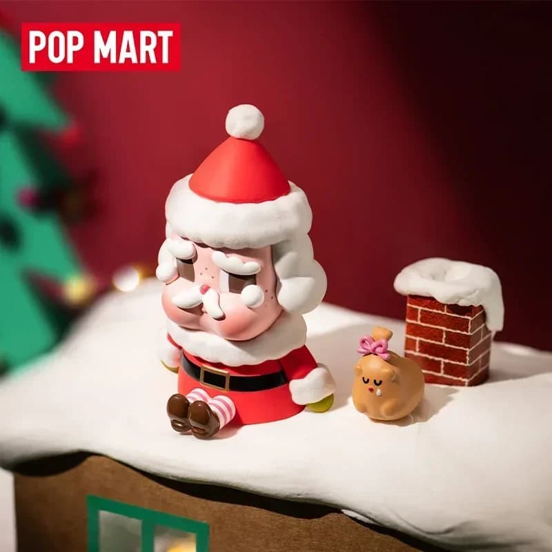 Pop Mart Crybaby Lonely Christmas Series Scatola cieca Guess Bag Scatola misteriosa Giocattoli Bambola Cute Anime Figure Ornamenti Collezione regalo
