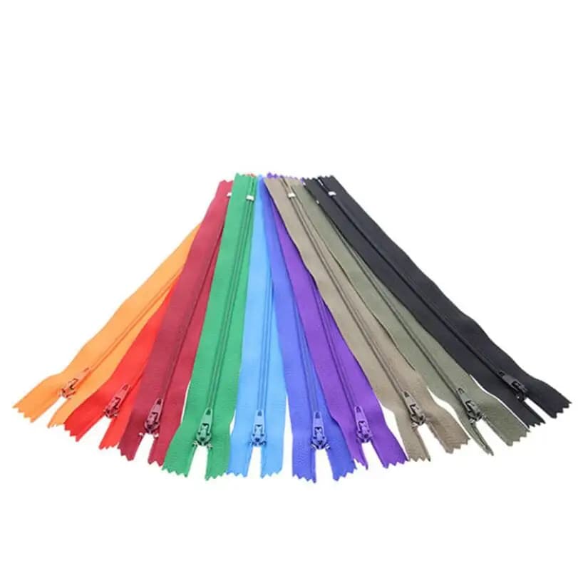 5 pezzi 3 #12-60cm (4.8 pollici-24 pollici) cerniere a spirale in Nylon adatte per borse per indumenti accessori per cucire cerniera (21 colori)