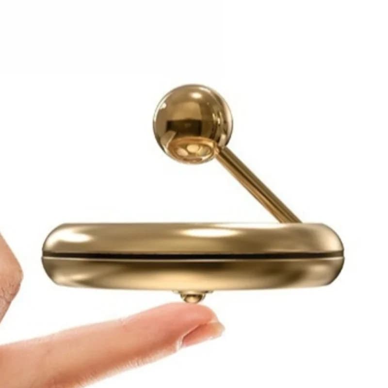 levitation Fidget Hand Spinner Rotating Spinning Top Tip EDC Metal Office Desk Stress Relief Toy Adults Anti Anxiety Gadgets