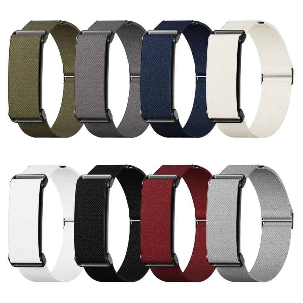 New Nylon Sport Band Elastic Adjustable Fitness Tracker Strap Breathable Soft Arm Band for Google Fitbit Air for Women Men