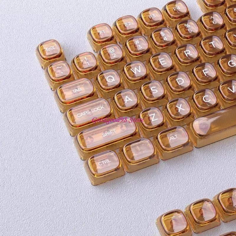 Replacement 132 Keys Keycap Set for Mechanical Keyboard Daily Typing Use