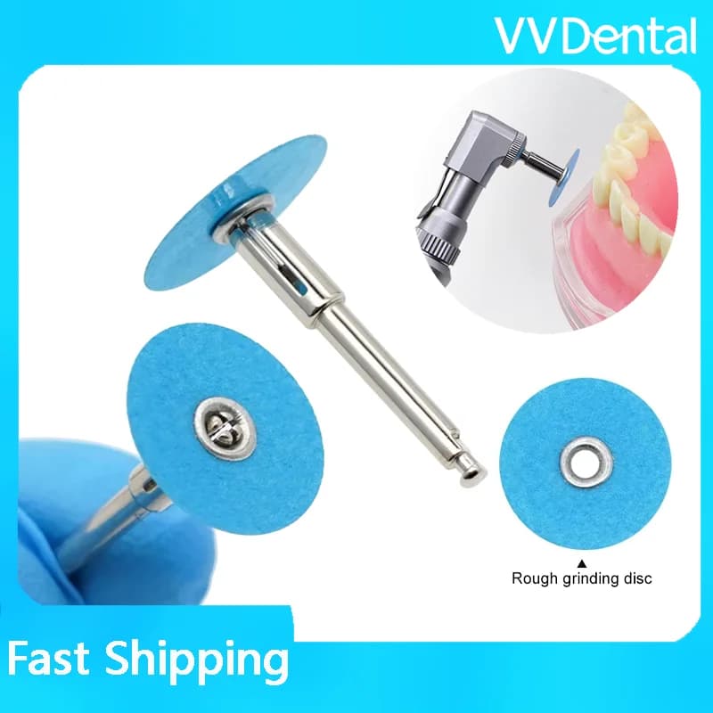 Set di 40/80 Dischi Lucidanti Dentali Assortiti con Supporto per Finitura di Resina e Ceramica, Materiali per Sbiancamento Dentale