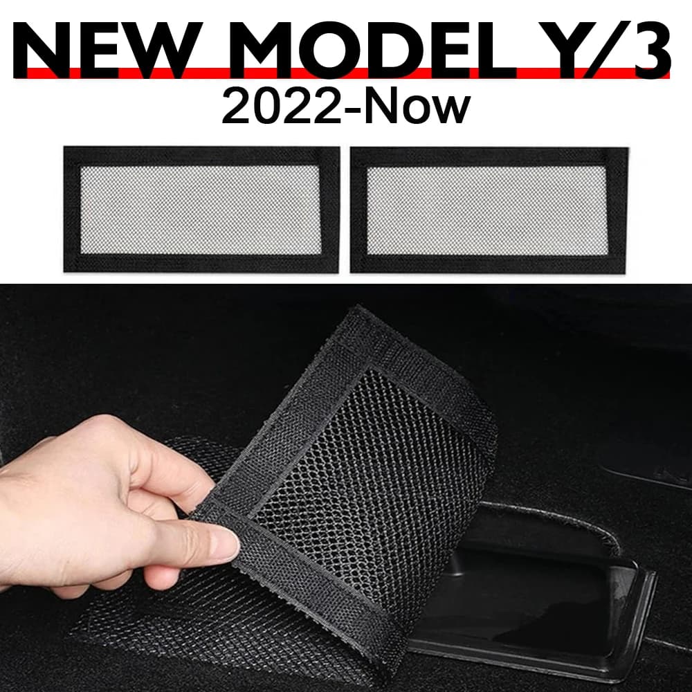 2 parts rear seat air inlet cover for Tesla Model 3 and Y model back seat air conditioner accessories for car air intake