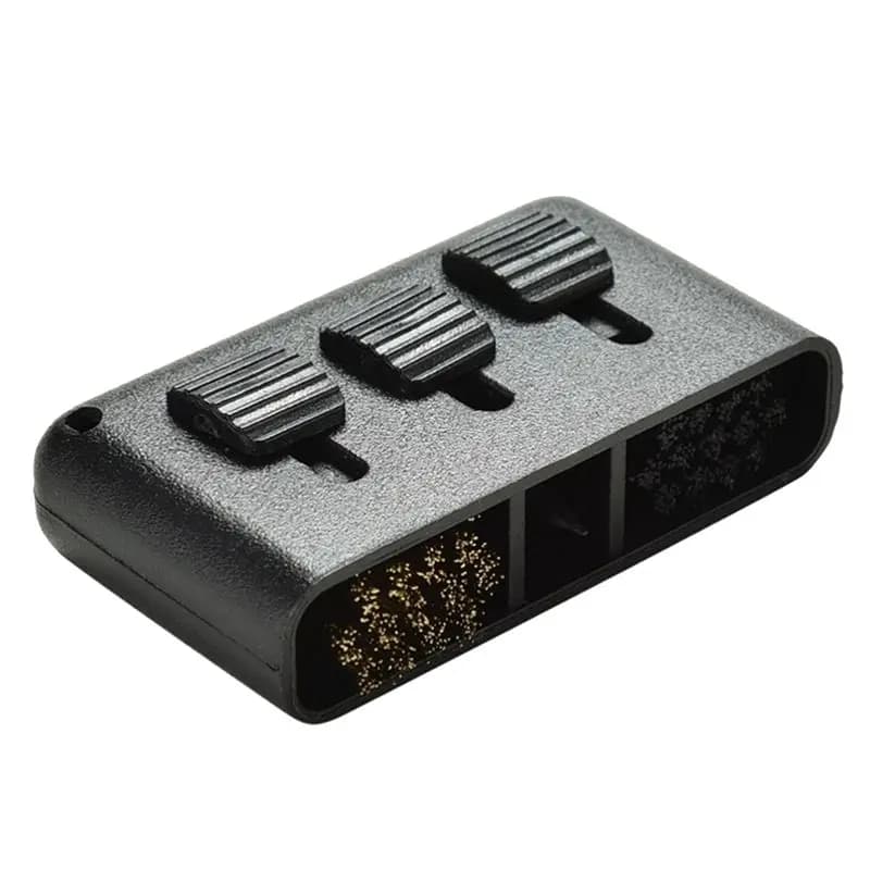 (ABYM) Set di 3 Spazzole per Mazze da Golf, Pulitore per Scanalature, Spazzola per Putter e Wedge, Spazzola per Pulizia Palline e Scarpe per Golfisti