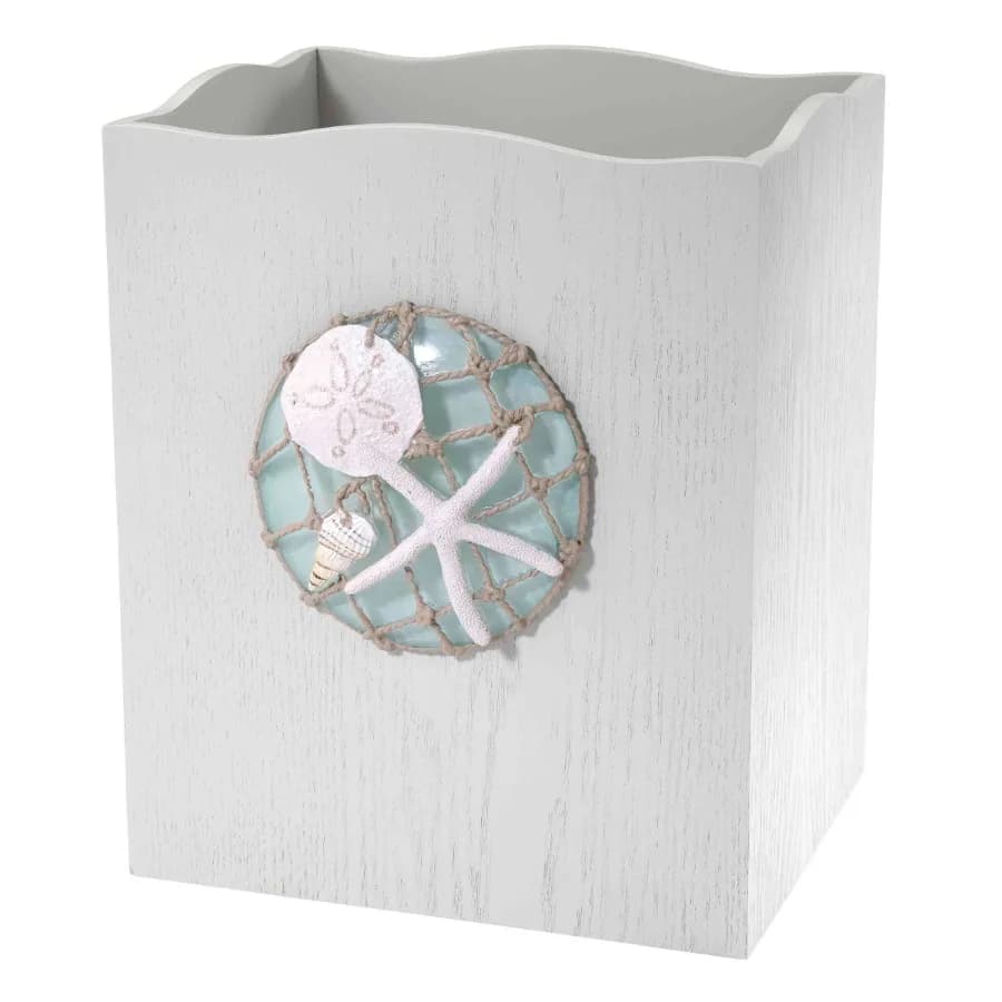 Elegante Cestino per Rifiuti in Stile Vetro Marino per Casa e Ufficio Moderni, Soluzione Elegante, Resistente e Salvaspazio con Finitura Liscia