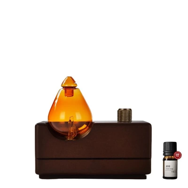 Household rechargeable waterless aroma diffuser and essential oil diffuser