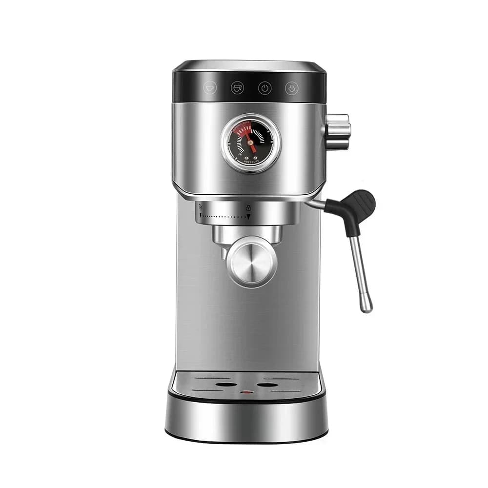 Hot selling table smart touch screen with silver coffee maker steam generator