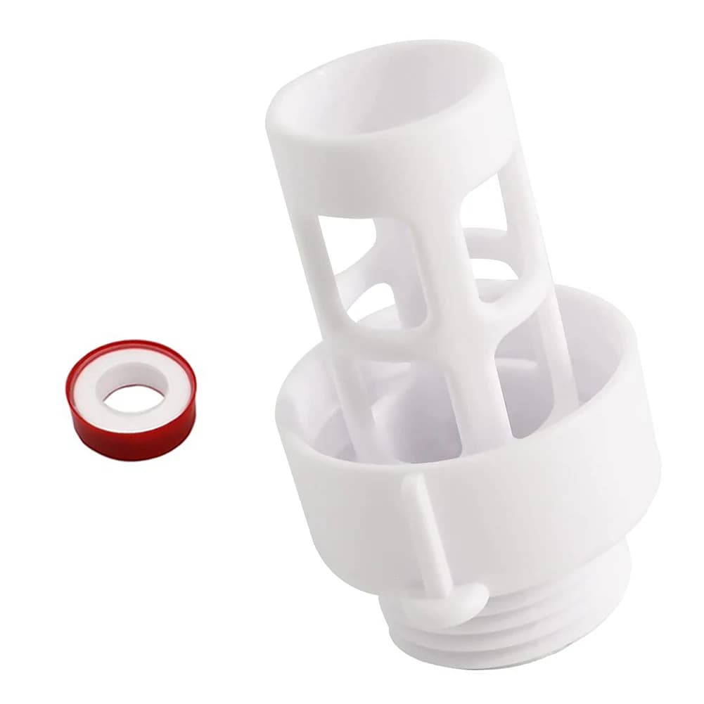 Adattatore per scarico piscina 10184, connettore da giardino compatibile con adattatore per tubo Intex, scarico per piscina rotonda con nastro adesivo