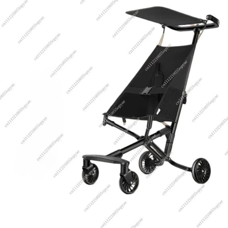 Ultra Lightweight Baby Trolley One Key Foldable Reversible for 1 6 Years Toddler Stroller Compact Wagon