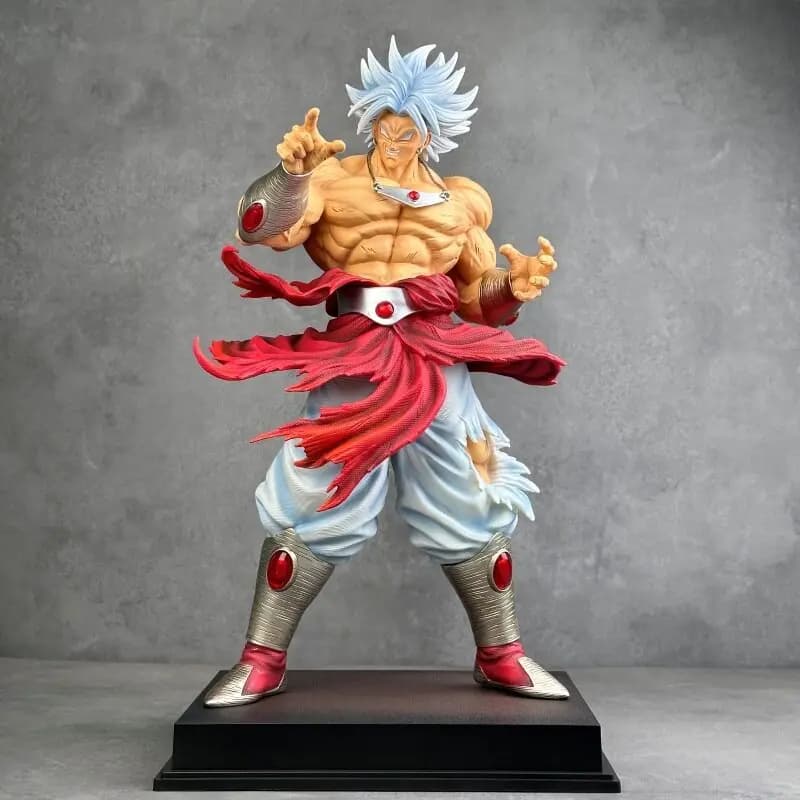 Statua GK di grandi dimensioni di Dragon Ball Broly, action figure da collezione, decorazione da scrivania, regalo per gli appassionati di anime.