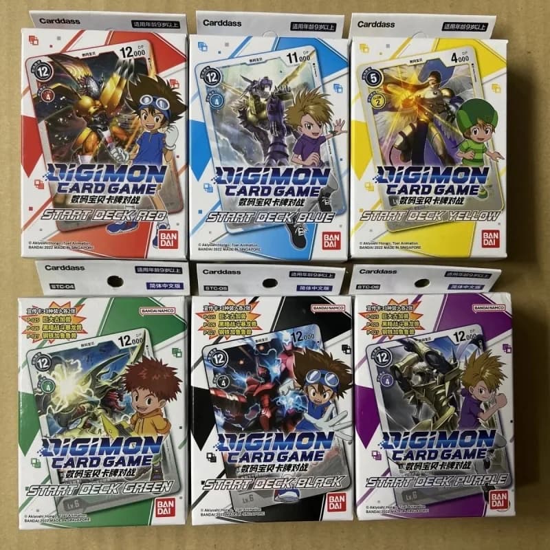 Bandai Digimon Card Game Dtcg Japanese Version Stc Series Yellow Starter Deck Collectible Trading Cards For Collectors