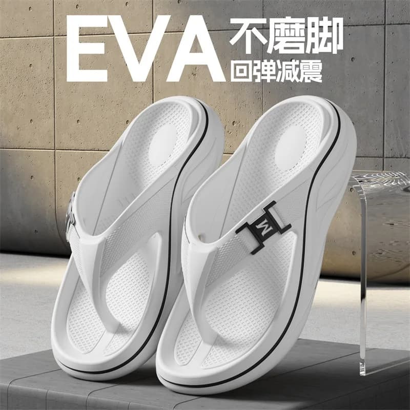 2026 new flip-flops men's non-slip summer outer wear beach slippers men