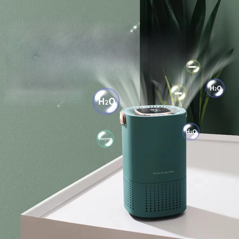 Smart Air Filter Mini Negative Ion Air Purifier Hepa Filter Ion Generator Car Portable Home Air Purifier