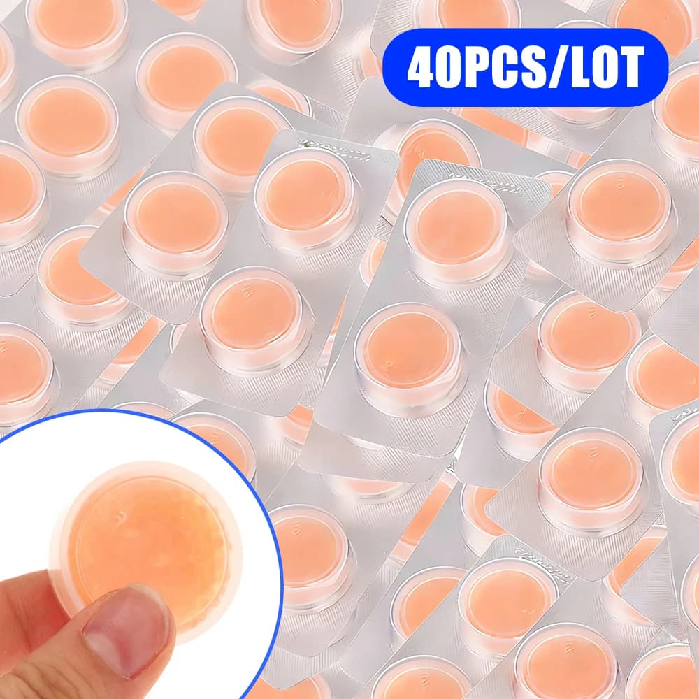 40 pz/lotto Capsule Essiccanti Portatili da 3g per Apparecchi Acustici, Deumidificatore e Pallet di Asciugatura per Capsule BTE, Accessori per Apparecchi Acustici