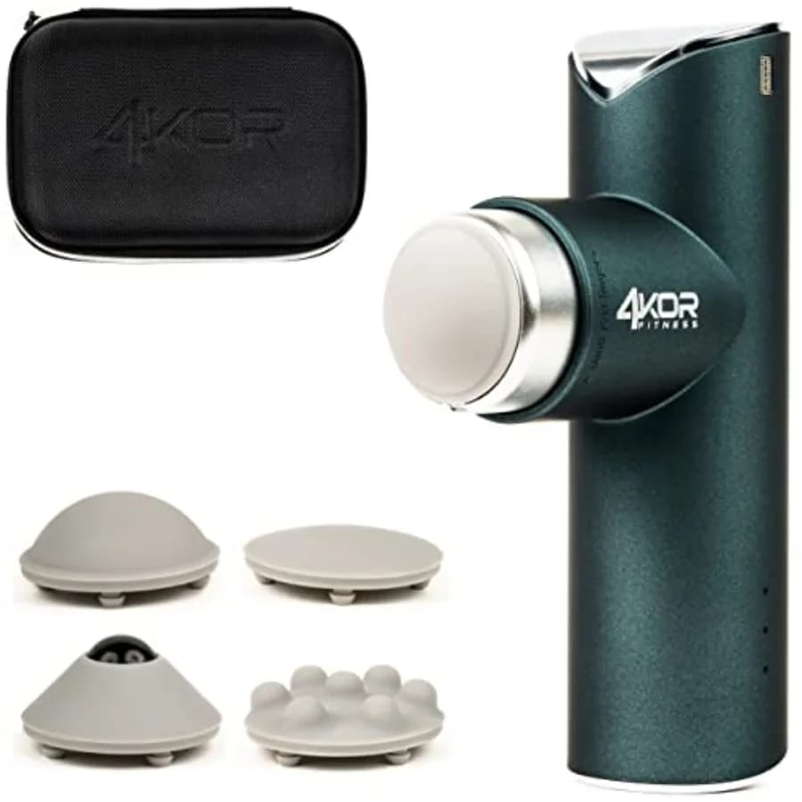 Mini Percussion Massage Gun Rechargeable, Deep Vibration Portable Massage for Fabrics, Ultra Silent