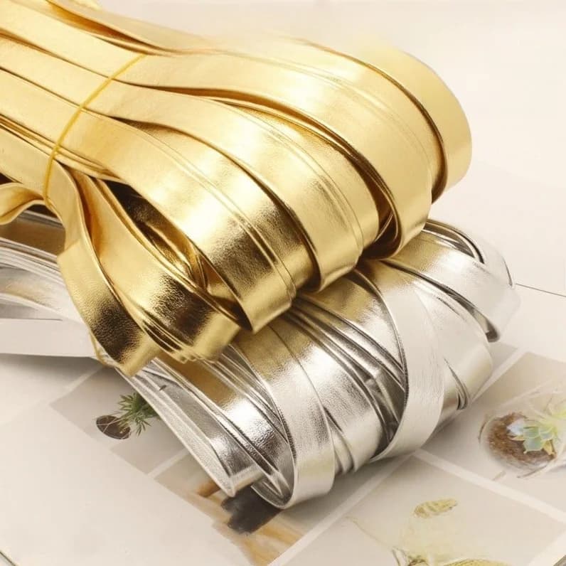 Gold PU Leather Eing Tape 25cm for Big Coat Sofa Pillow Curtain DIY Accories Home Fabric Sewing Tools And Finied Products