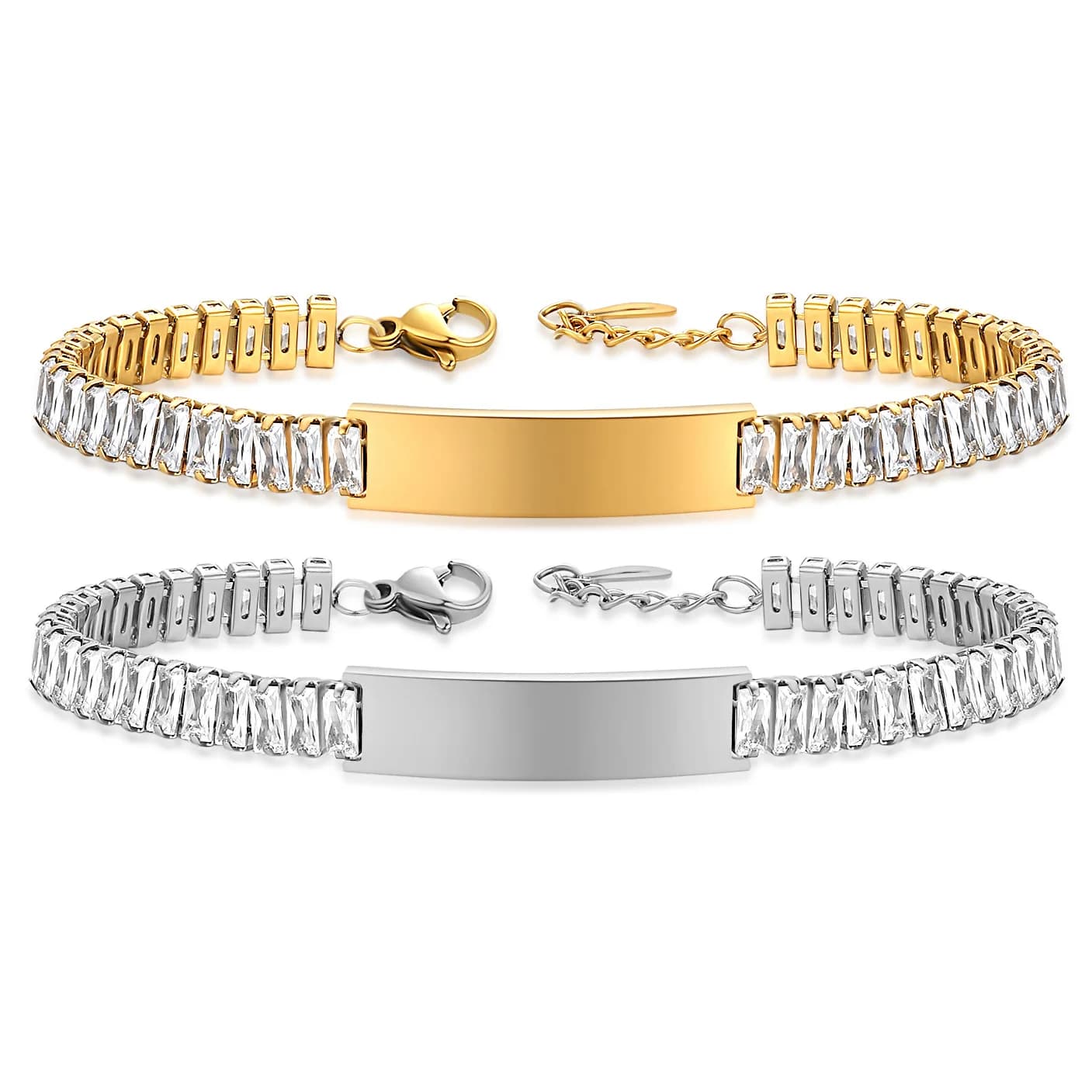 Customized torque bracelet with 9 mm smooth laser engraving stainless steel for boys and girls, party gift