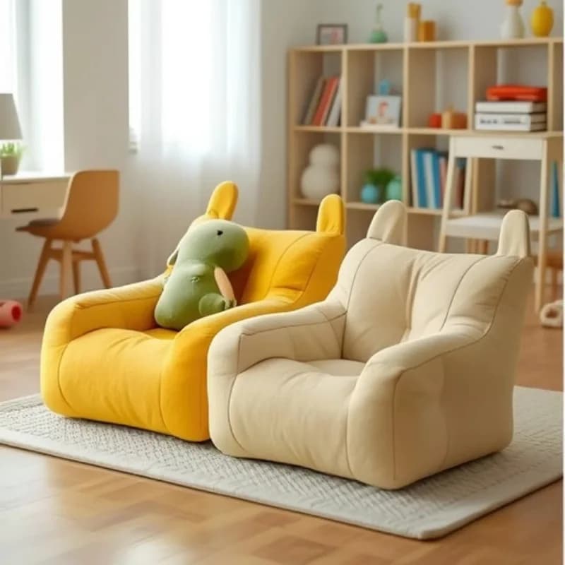 Divano Letto per Gatti, Adorabile Cuccia a Forma di Cartone Animato con Rivestimento Rimovibile e Lavabile, Arredo in Peluche per Gatti da Interno Fino a 2,72 kg