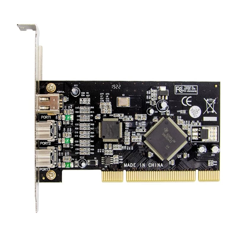 Scheda di acquisizione video ABJG-PCI 1394A 1394B per adattatore FireWire 800 IEEE 1394 Acquisizione video HD