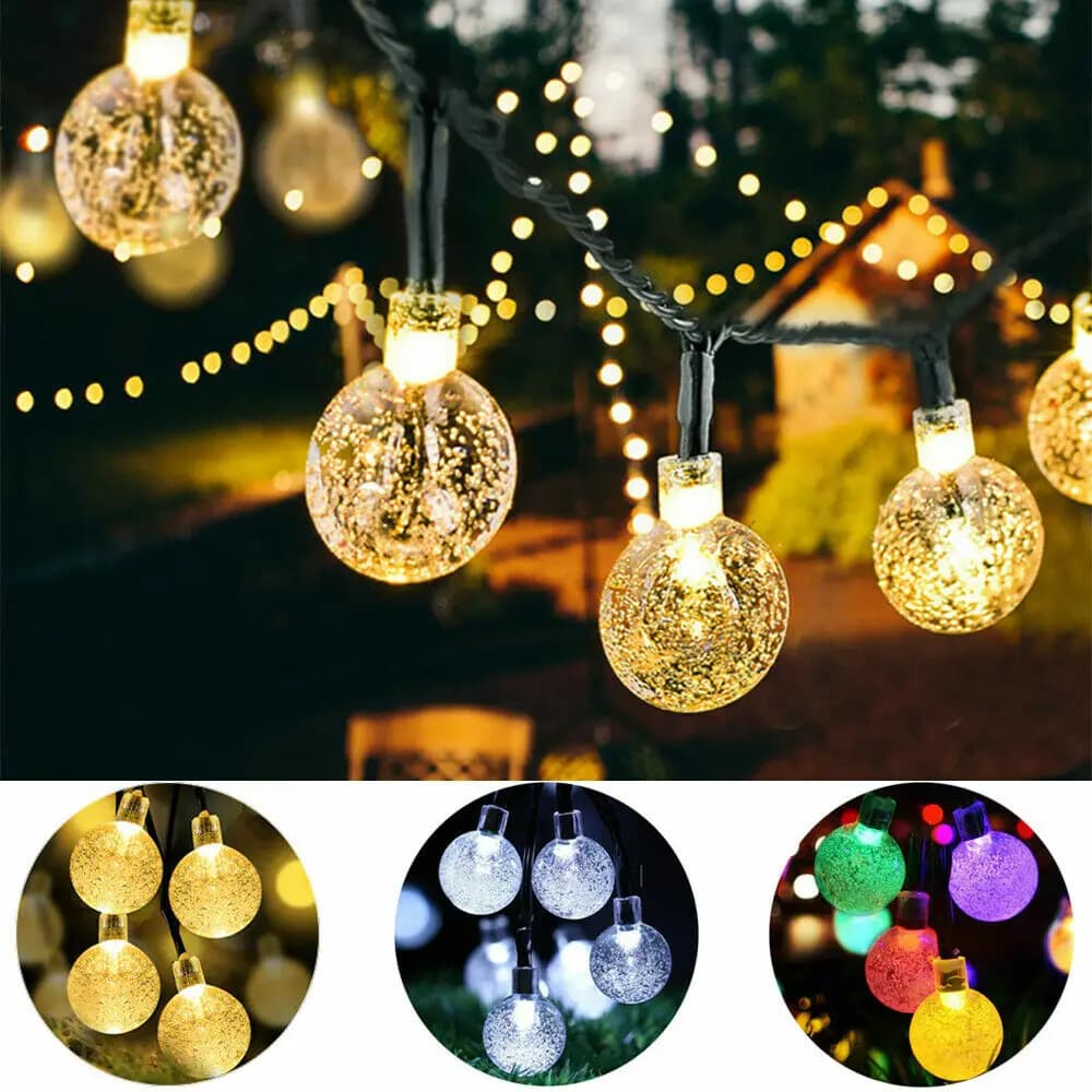 Luci a statua solare a LED Lampada da giardino per esterni Lampada da fata impermeabile