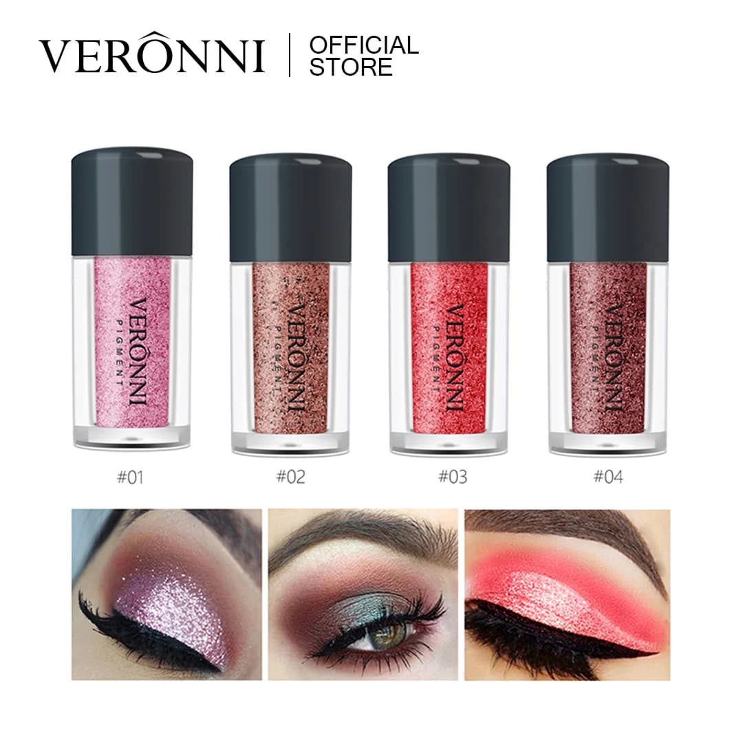 Ombretto liquido glitter monocromatico Stick Paillettes viola oro Illumina il trucco del baco da seta Evidenzia cosmetici per occhi lucidi impermeabili