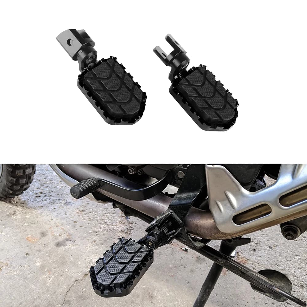 F800GS F700GS F650GS Poggiapiedi moto per BMW R1200GS 2004-2012 R1100GS R1150GS Pedane Poggiapiedi regolabile in alluminio