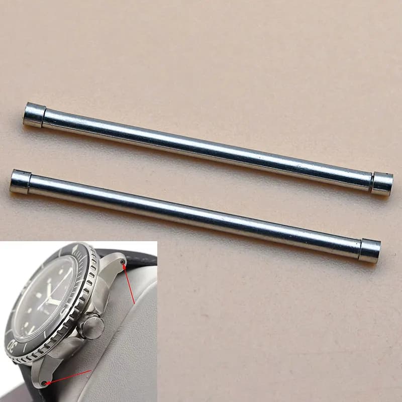 2/4 PCS Cinturino per orologio Vite Bar Fit Blancpain Cinquanta Fathoms Serie 316L Cinturino Vite Bar Pin 29.5 * M1.8 * 1.5MM Accessori per orologi