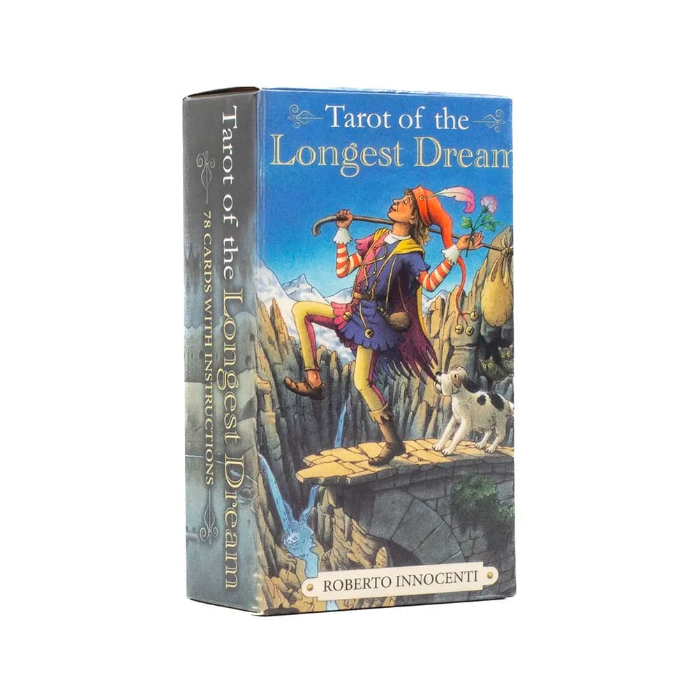 Set di carte dei tarocchi da sogno più lungo da 78 pezzi Strumento di divinazione di alta qualità con guida dettagliata Carte per predizione del futuro con cornice colorata