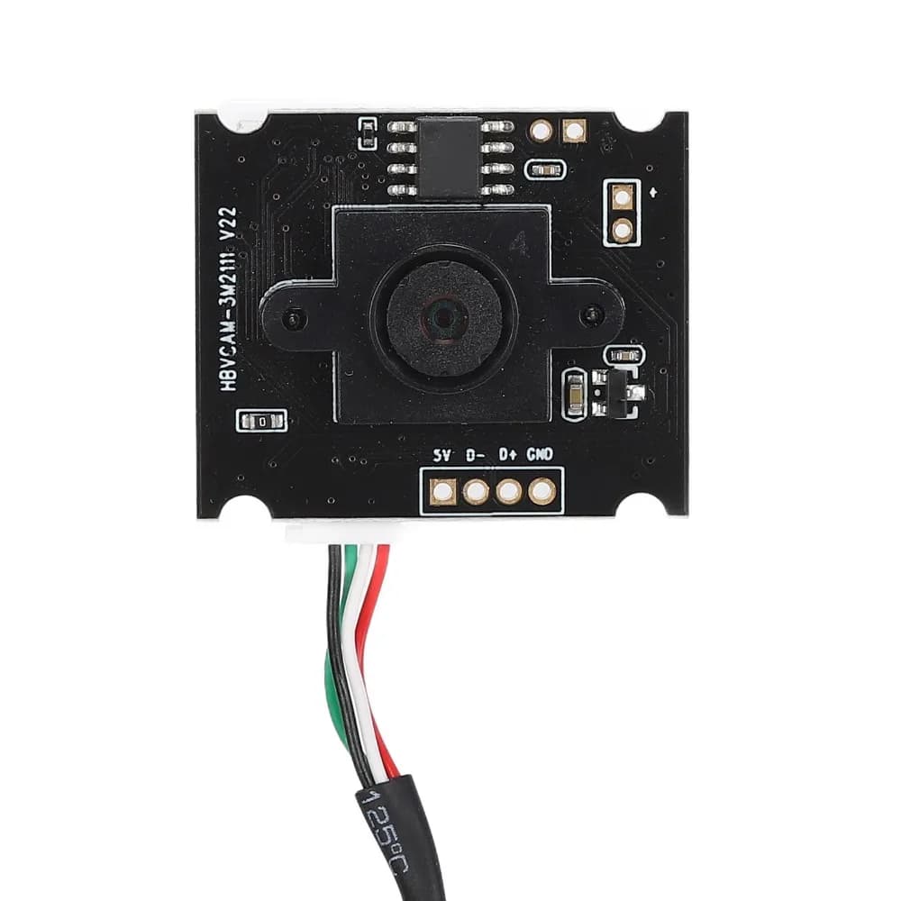 Modulo Fotocamera 3 MP HBVCAM3M2111 V22 64 ° Scheda Webcam USB 2.0 da 3,5 mm con Chip OV3660 e Cavo USB, Modulo Fotocamera con Messa a Fuoco Manuale