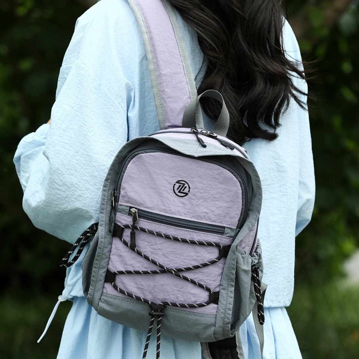 Multi-Purpose Lightweight Mini Backpack Travel Small Backpack Outdoor Hiking Cycling Camping Leisure Small Backpack for Women