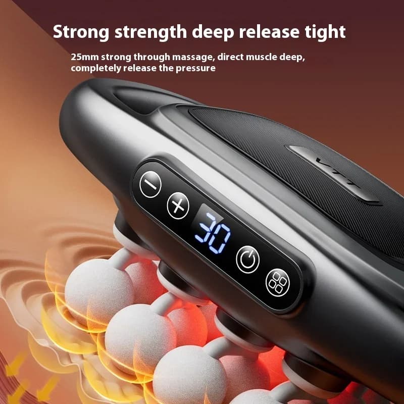♪ Suitable for 16 heads, powerful muscle relaxing massage vibrator with gun for band, supports customization