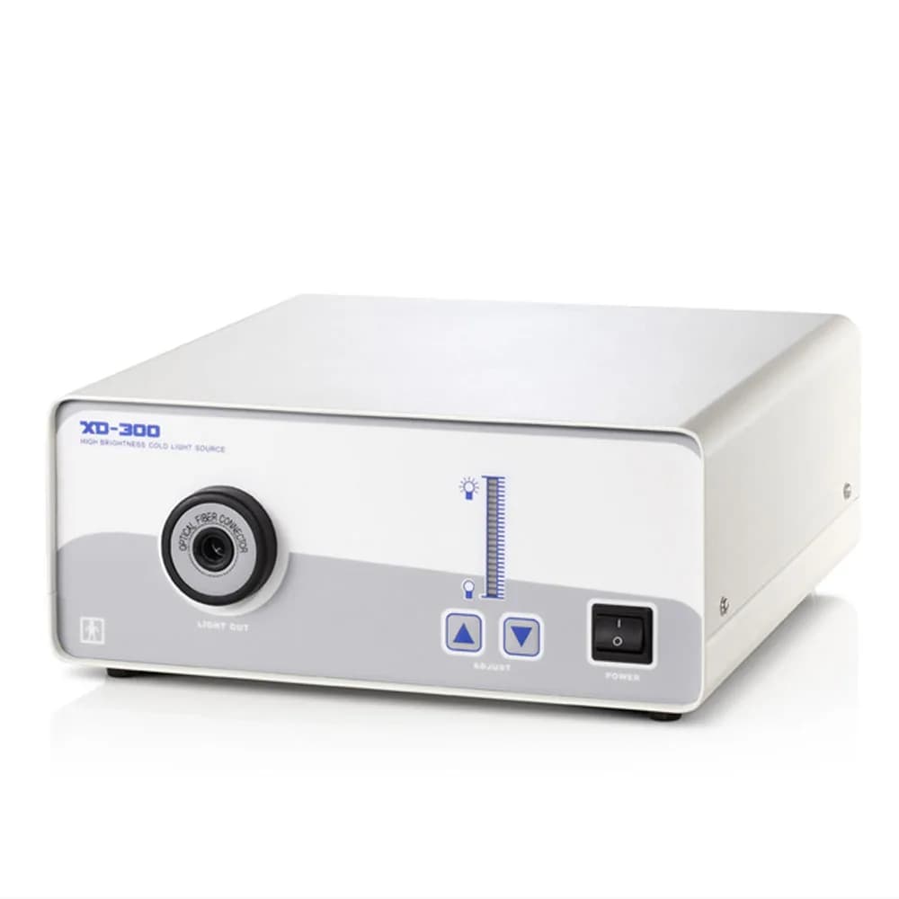 Microscopio per endoscopio in fibra ottica da 250 W Sorgente di luce fredda medica XD-300-250W Lampada allo xeno / Lampada a LED Sistema di illuminazione chirurgica