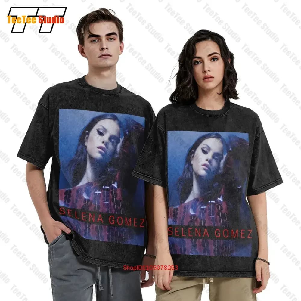 Selena Gomez Revival Tour Pop Star Golf Wear Oversized T-Shirt 5XFQ