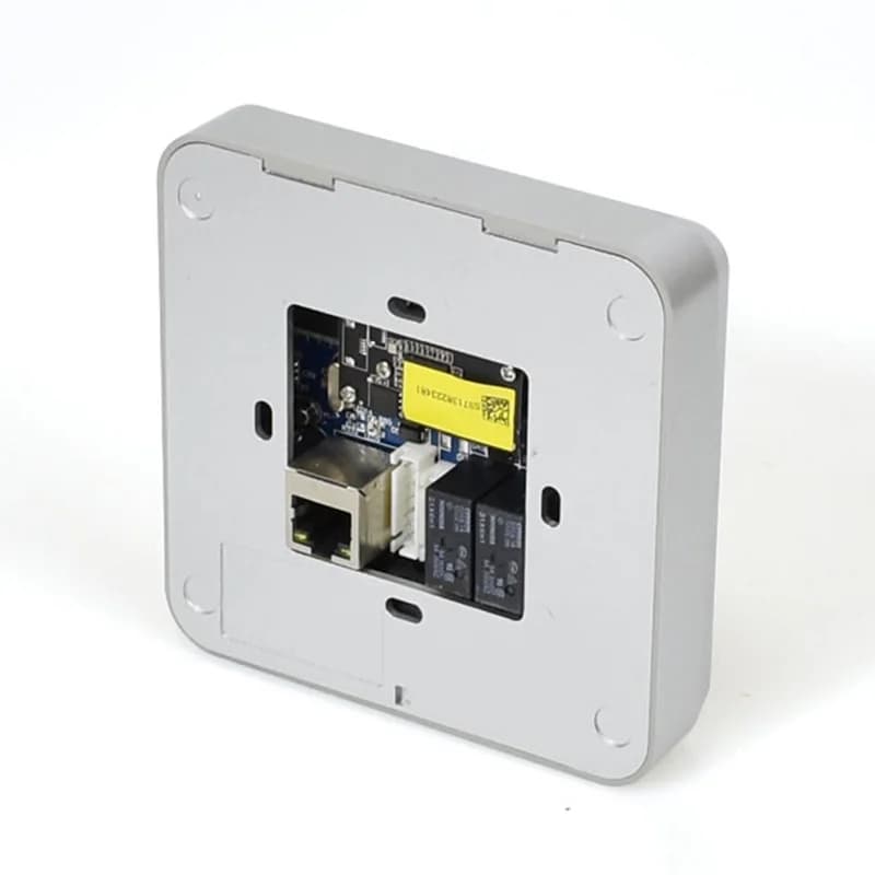 Lettore RFID Smart Card IC da 13,56 MHz Interfaccia Wiegand26/34 RJ45 Lettore di schede di controllo accessi NFC Supporto TCP / UDP / HTTP LED bianco