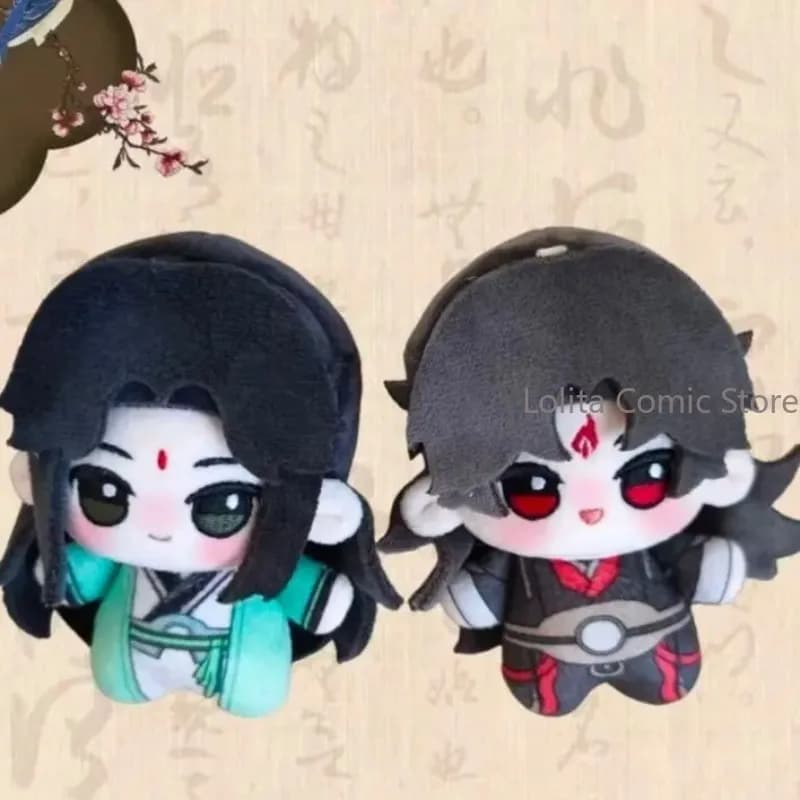 Peluche Anime da 10CM, Personaggio Luo BingHe del Sistema di Salvataggio del Cattivo, Ciondolo Kawaii, Regalo di Compleanno per Ragazze