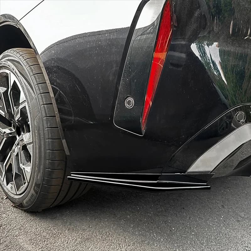 For BMW X3 G45 M Sport 2025+ Rear Bumper Lip Diffuser Splitter Winglet Apron Spoiler Trim Accessories