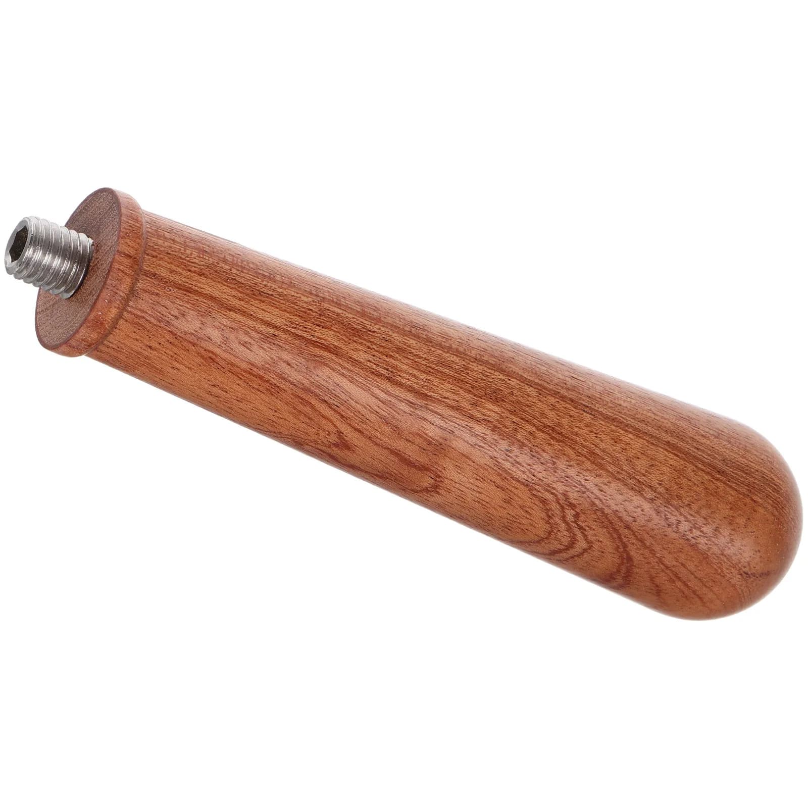Italian Coffee Portafilter Handle Bottomless Wood Design Espresso Machine Accessory Compatible with Home Equipment Rich
