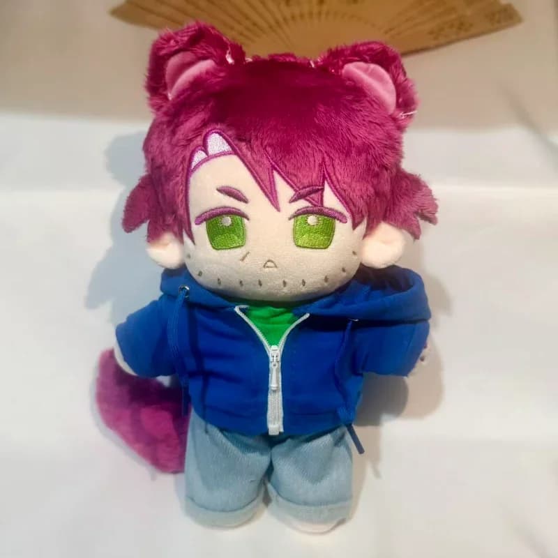 Bambola di Peluche Shane da 20cm con Vestiti, Giocattoli, Personaggi di Stardew Valley, Decorazioni per la Camera, Regali