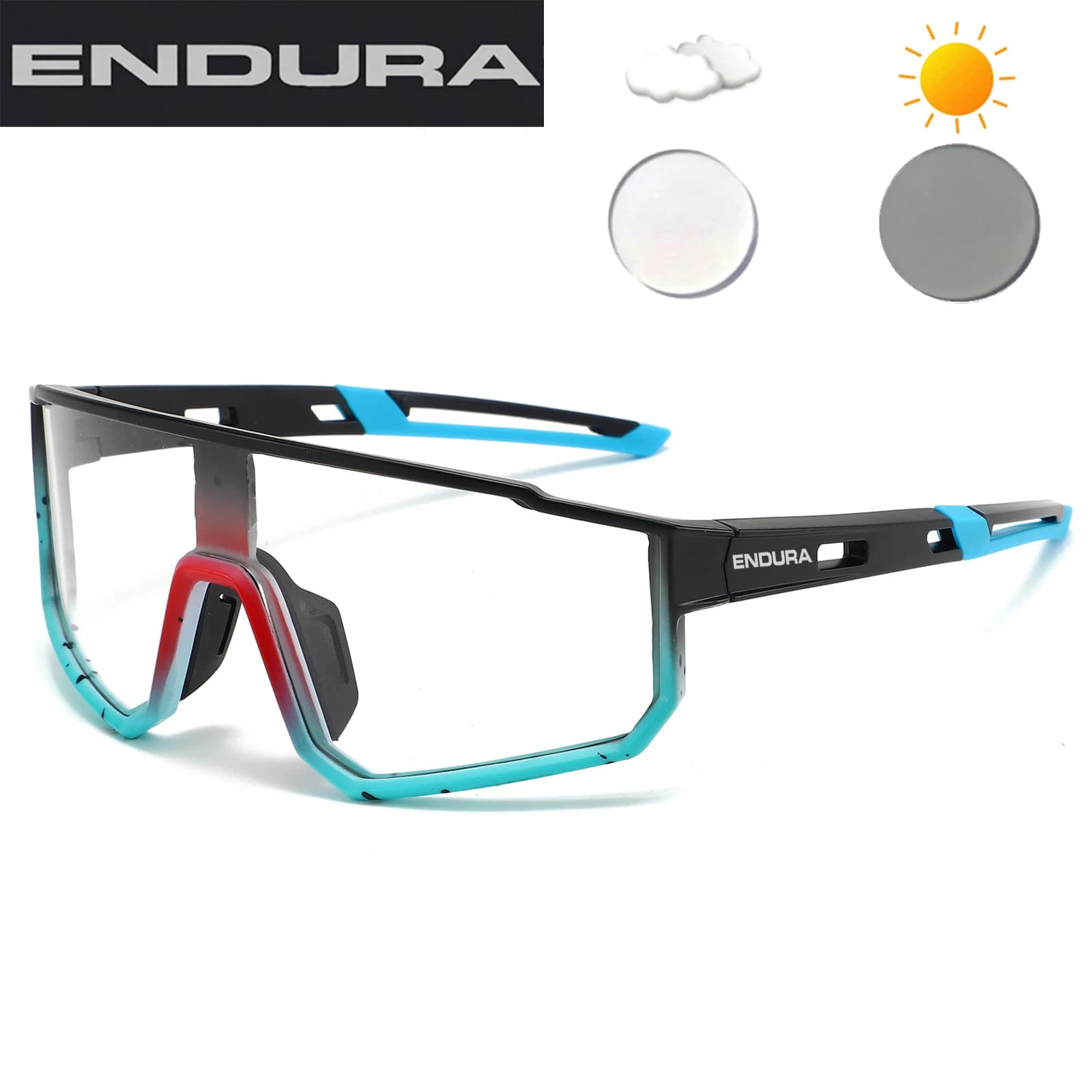 Men's Fashion Brand Women's Bicycle Photochromatic Glasses MTB Bike Fishing Race Cycling Sports Sunglasses Comfortable glasses