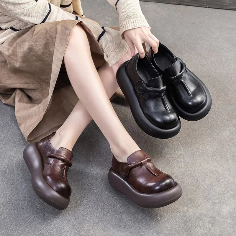 Scarpe con plateau da donna Appartamenti Scarpe da ginnastica casual Nuova primavera 2025 Mocassini da donna firmati Accogliente marca da passeggio Zapatillas De Mujer