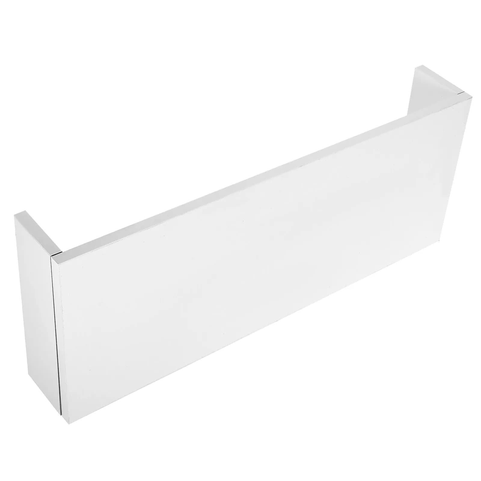 Desktop Monitor Stand Thicken Board White Multi-Function Screen Riser for Office Home Computer Laptop Notebook TV Shelf Height