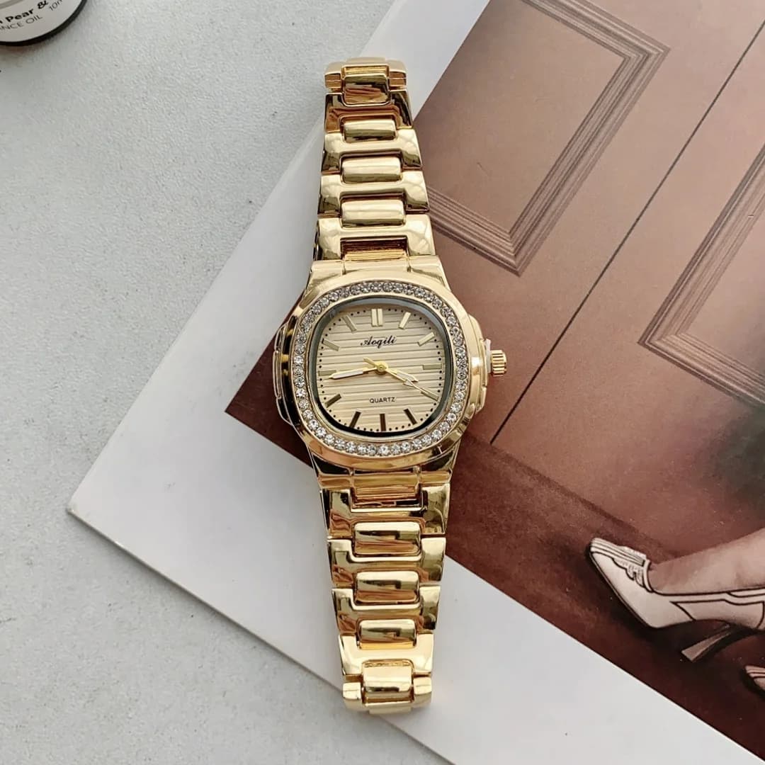 Fashion Women's Square Watch Luxury Elegant Quartz Watches For Women Dial Casual Lady Bracelet Wristwatch Female Clock Gift