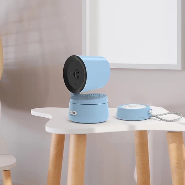 hit productSmart 5.0MP 4K Baby Monitor Face Recognition Two-Way Audio Built-In Lullabies Temperature Detection Crying Reminder M