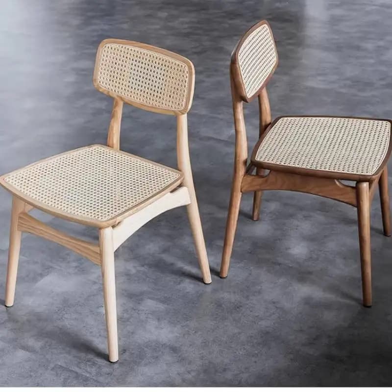 Sedia da Pranzo in Stile Nordico con Gambe in Legno, Design Decorativo, Sedia Lounge per Sala da Pranzo, Soggiorno, Cucina, Sillas Comedor, Arredamento per la Casa