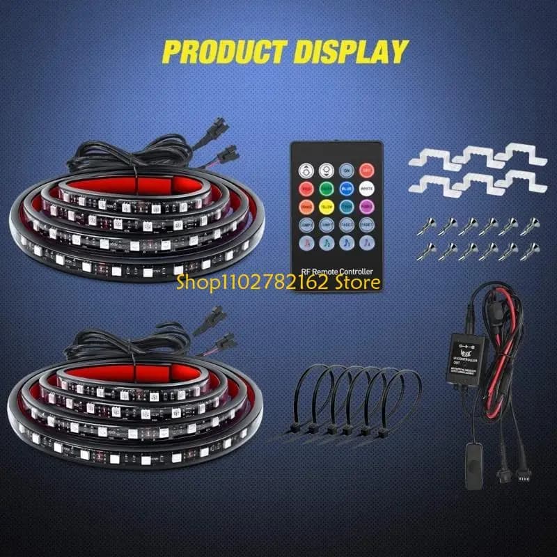 547B Strisce luminose decorative a LED resistenti agli agenti atmosferici da 60 pollici adatte per camion e barche