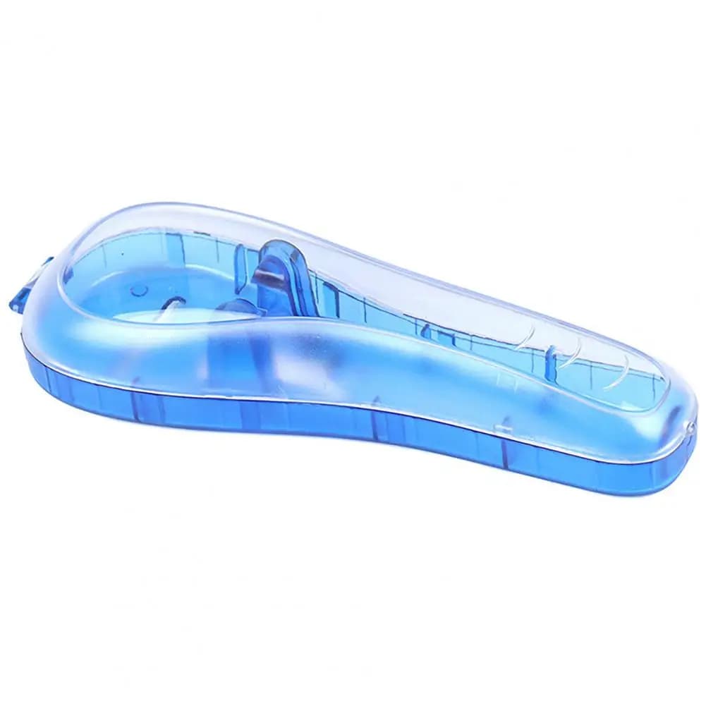 Heavy Duty Shaver Case Transparent Razor Storage Box Portable Travel Shaver Case Men’s Electronic Beard Trimmer Holder
