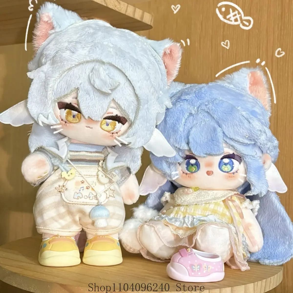 Honkai: Star Rail Robin Game Anime Cartoon Figure Idol Plushies Pillows Girl Birthday Gift Pillow Fans Gift 20cm